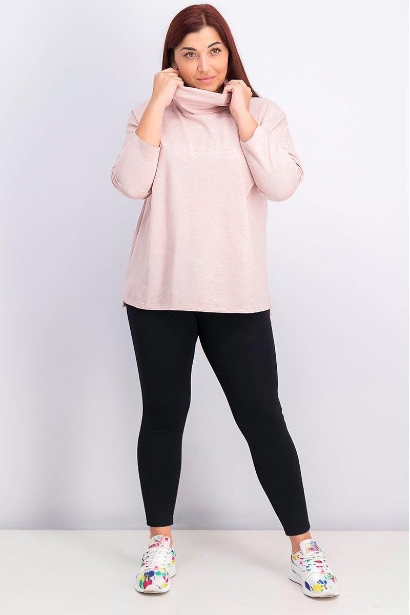 Tchibo Women Pullover Sweater, Pink Heather - Image 2